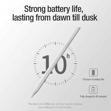 NILLKIN iSketch S3 kapasitiv penn til iPad Stylus 10H batteri