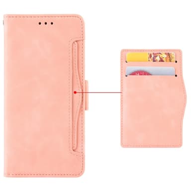 Xperia 1 Vi Lommebok-deksel - Rosa
