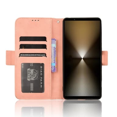 Xperia 1 Vi Lommebok-deksel - Rosa