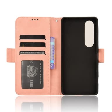 Xperia 1 Vi Lommebok-deksel - Rosa