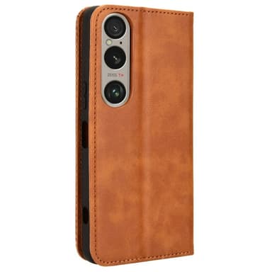 Xperia 1 VI Lommebok-deksel - Brun