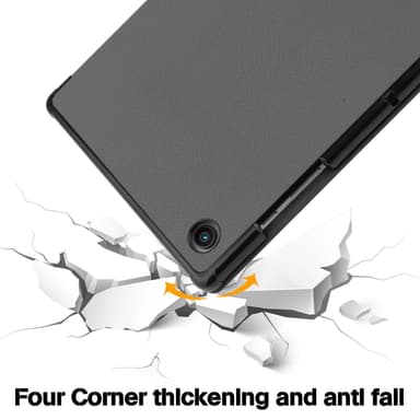 Tri-fold Samsung Galaxy Tab Mørk grå Modell 3