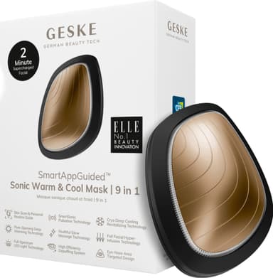 Geske Sonic Warm & Cool ansiktsmassør GK000002GY01 (sort)