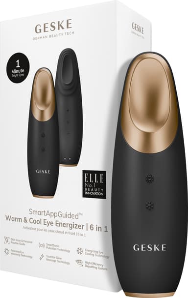 Geske Warm & Cool Eye Energizer øyemassør GK000003GY01 (sort)