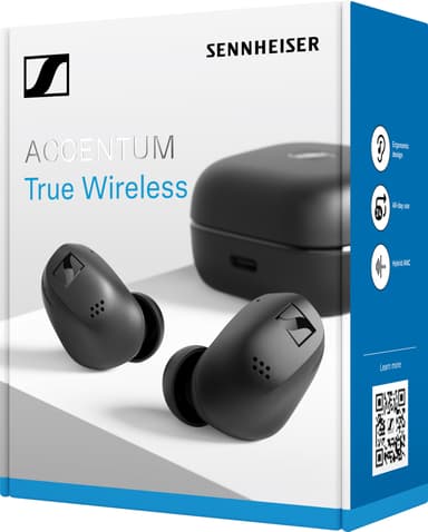 Sennheiser Accentum helt trådløse in-ear ørepropper (sort)
