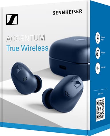 Sennheiser Accentum helt trådløse in-ear ørepropper (blå)