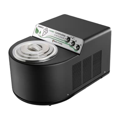Nemox Gelatissimo Exclusive I-Green Iskremmaskin 38 x 27 x 22 cm 1,7 liter 140 watt Matt svart