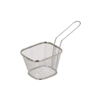 Funktion Mini frityrkurv 10 x 7,5 cm Stål