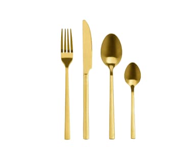 Nordic Sense Bestikksett 16 deler Gull
