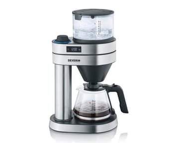 Severin Caprice Kaffetrakter 1450 watt Stål/Svart/Glass