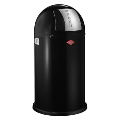 Wesco Pushboy Avfallsbøtte Dia 40 x 77,5 cm 50 liter Svart