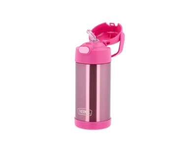 Thermos Funtainer Drikkeflaske m sugerør 355 ml Pink