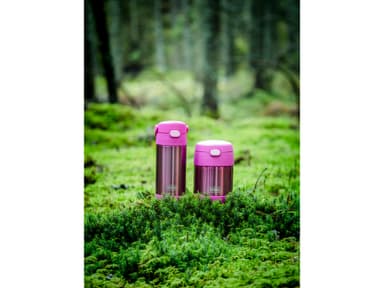 Thermos Funtainer Drikkeflaske m sugerør 355 ml Pink