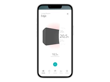Duux Edge Panelovn 1000 watt Hvit