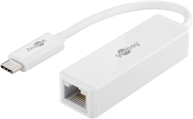 USB-C™-adapter RJ45, hvit