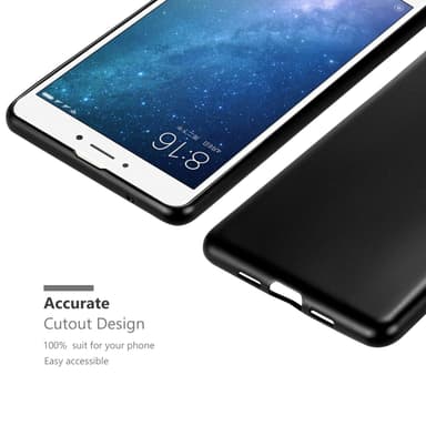 Deksel Xiaomi Mi MAX 2 Case Cover (svart)