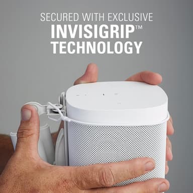 SANUS Wall Mount for Sonos One SL Play:1 Play:3 Pair White