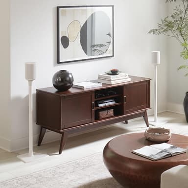 SANUS Gulvstativ for Sonos Era 100 Par Hvit