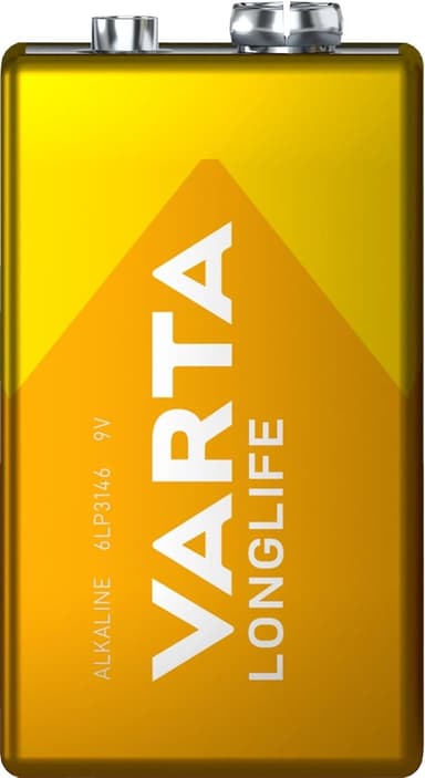 Varta Longlife 9V 2-pk (B)