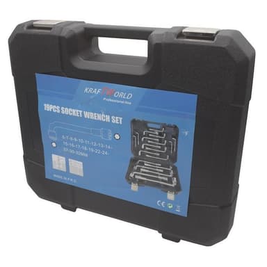 Kraft World fastnøklesett 19stk (KW-19)
