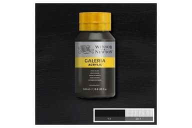 Galeria Akryl 500 ml elfenbenssvart 331