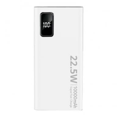 SiGN Super Powerbank 10000mAh, 22,5W - Hvit