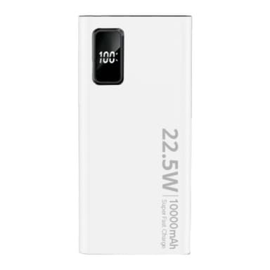 SiGN Super Powerbank 10000mAh, 22,5W - Hvit