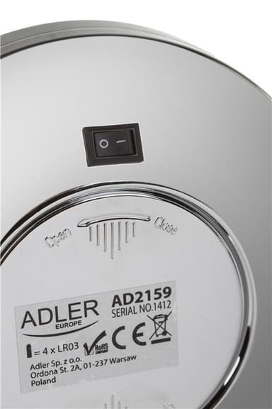 Adler AD 2159 sminkespeil med LED-belysning