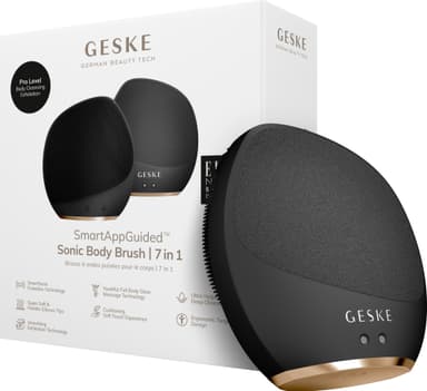 Geske Sonic Body Cleansing eksfolierende børste GK000706GY01 (sort)