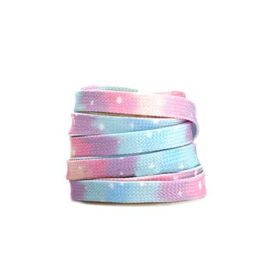 Tie-Dye trykte flate skolisser (2 par) Flerfarget 2