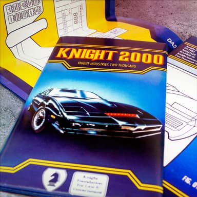 Doctor Collector Knight Rider leketøysett (F.L.A.G Agent)