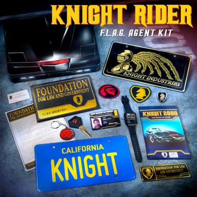 Doctor Collector Knight Rider leketøysett (F.L.A.G Agent)