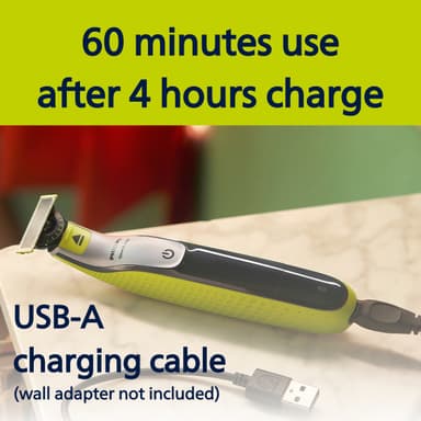 Philips OneBlade 360 skjegg- og kroppstrimmer QP2834/23