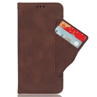 Til Sony Xperia 10 VI Lommebok-deksel - Brun