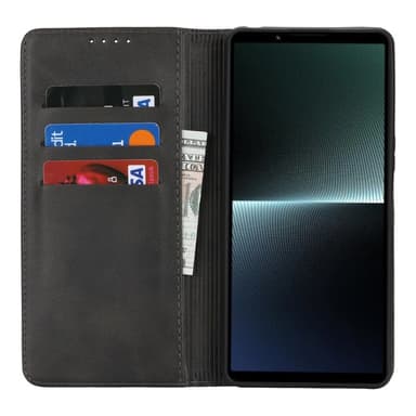 Til Sony Xperia 1 VI Lommebok-deksel - Svart