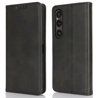 Til Sony Xperia 1 VI Lommebok-deksel - Svart