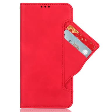 Til Sony Xperia 10 VI Lommebok-deksel - Rød