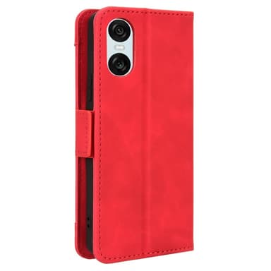 Til Sony Xperia 10 VI Lommebok-deksel - Rød