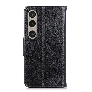 Til Sony Xperia 1 VI Lommebok-deksel Teksturert Split - Svart