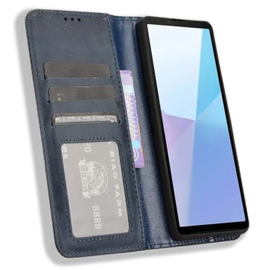 Xperia 10 Vi Lommebok-deksel - Blå