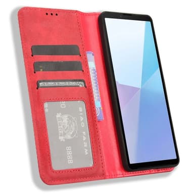 Xperia 10 Vi Lommebok-deksel - Rød