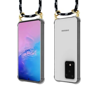Samsung Galaxy S20 ULTRA Deksel med Halskjede (svart)