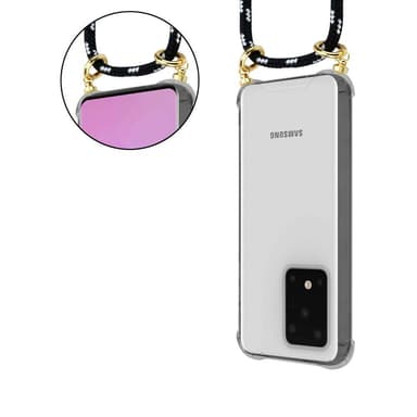 Samsung Galaxy S20 ULTRA Deksel med Halskjede (svart)