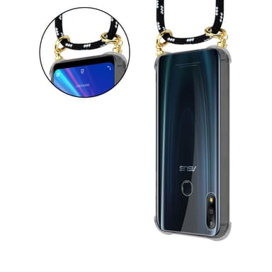 Asus ZenFone MAX PRO M2 (6.3 Toll) Deksel med Halskjede