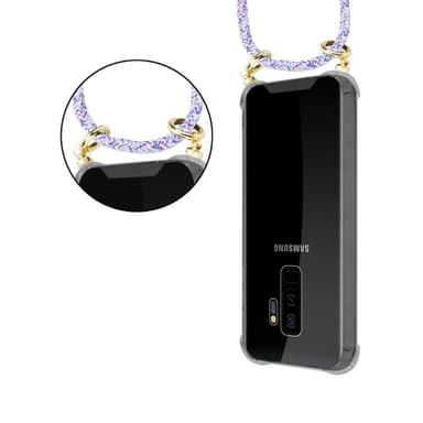 Samsung Galaxy S9 PLUS Deksel med Halskjede (lilla)