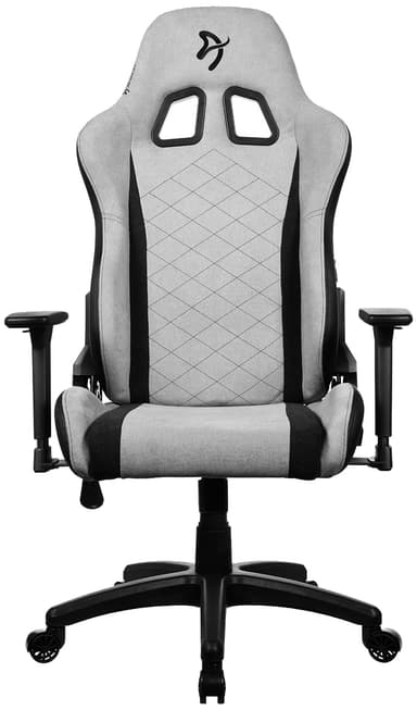Arozzi Avanti SoftFabric gamingstol (lysegrå)