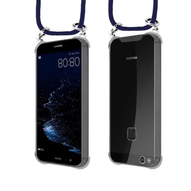 Huawei P10 Deksel med Halskjede (blå)