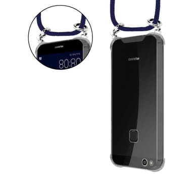 Huawei P10 Deksel med Halskjede (blå)