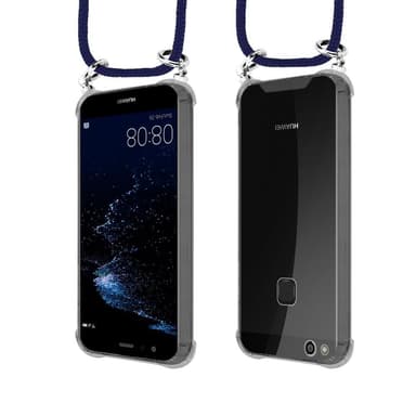 Huawei P10 Deksel med Halskjede (blå)