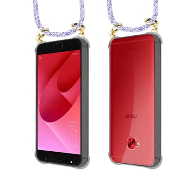 Asus ZenFone 4 Selfie PRO Deksel med Halskjede (lilla)